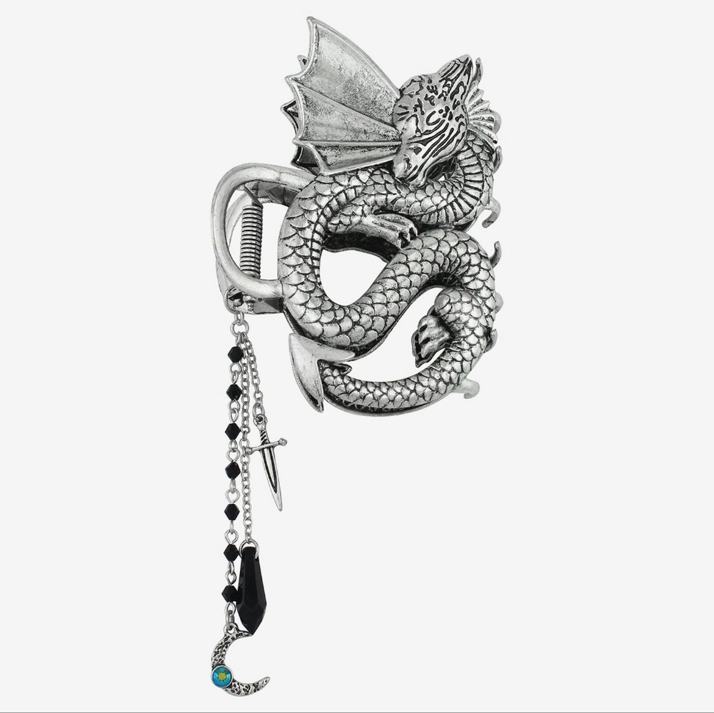 Hot Topic ~ Cosmic Aura Dragon Crystal Claw Hair Clip